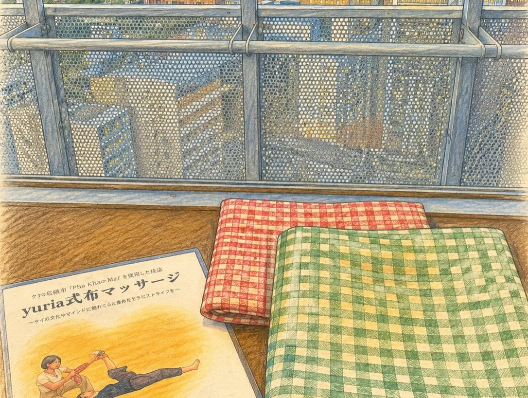 先日、ずっと受講したいと思っていた「yuria式布マッサージ...
